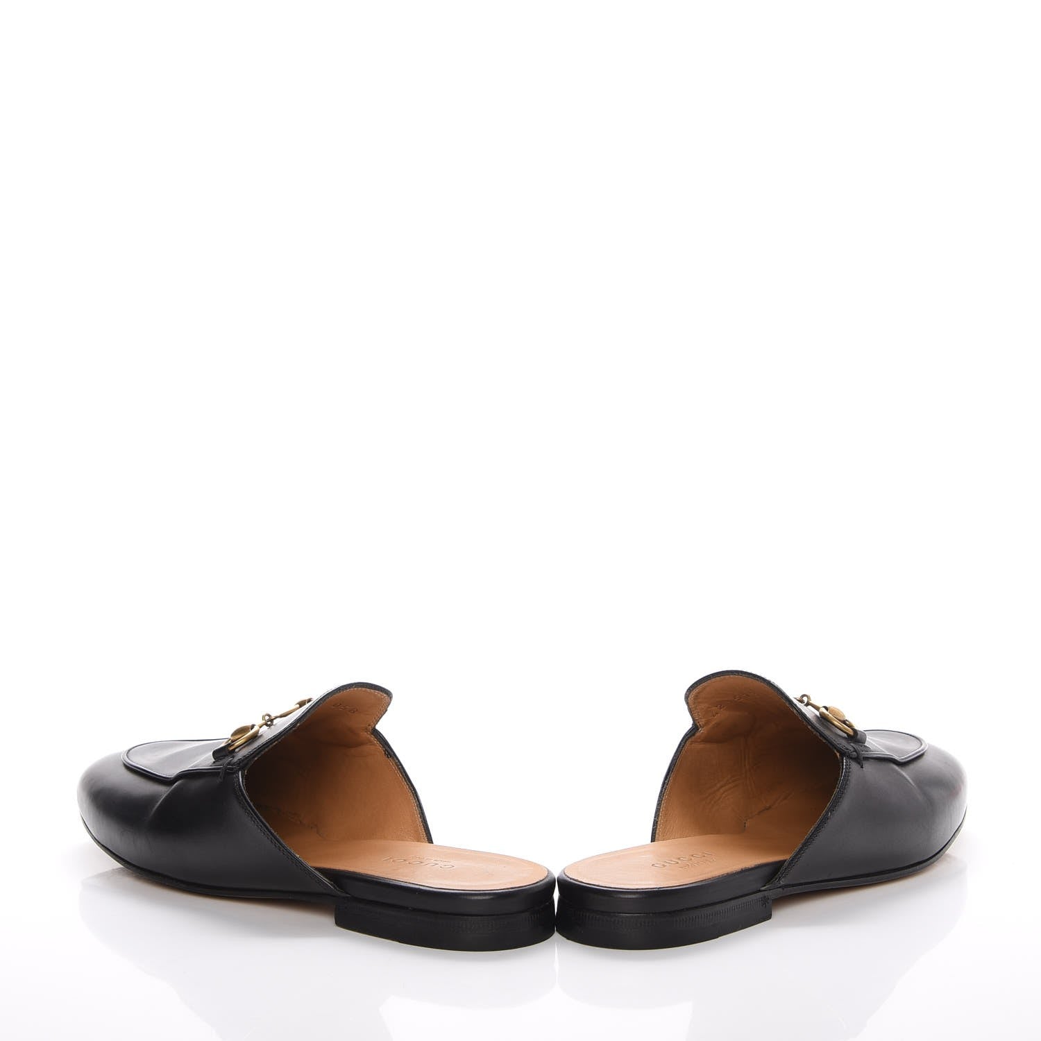 Gucci Calfskin Womens Princetown Slippers 36 Black 5 of 19