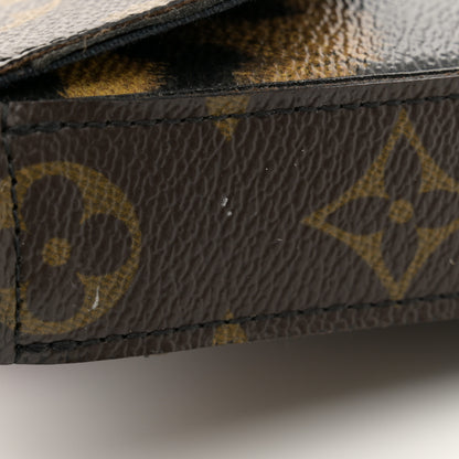 Louis Vuitton Monogram Animal Print Pochette Felicie Chain Wallet 13 of 13