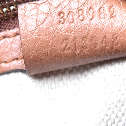 Gucci Pebbled Calfskin Medium Soho Chain Shoulder Bag Dusty Blush 7 of 9