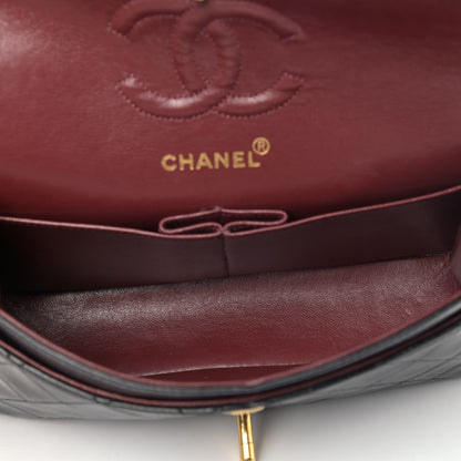 Chanel Lambskin Quilted Small Double Flap Black 4 of 5
