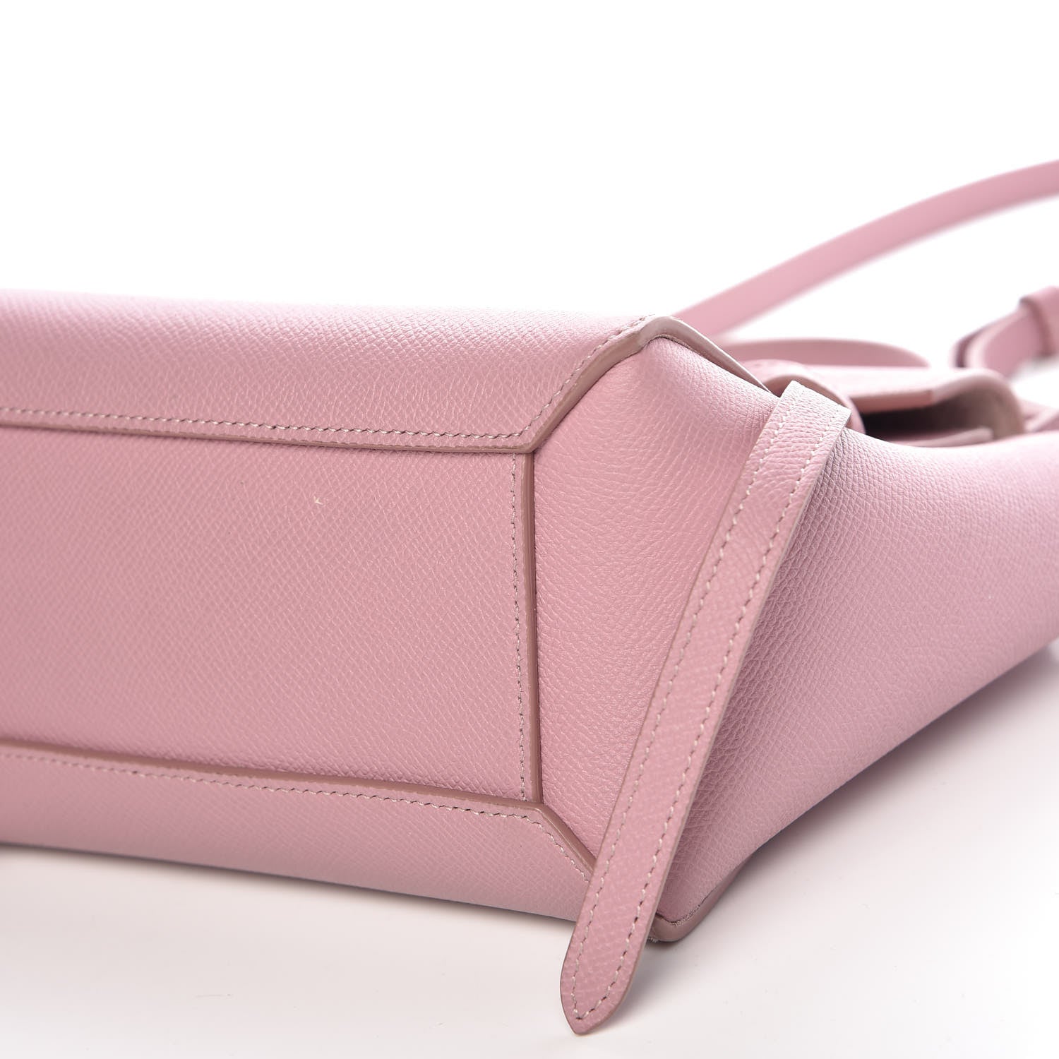 Celine Grained Calfskin Nano Belt Bag Antique Rose 21 of 27