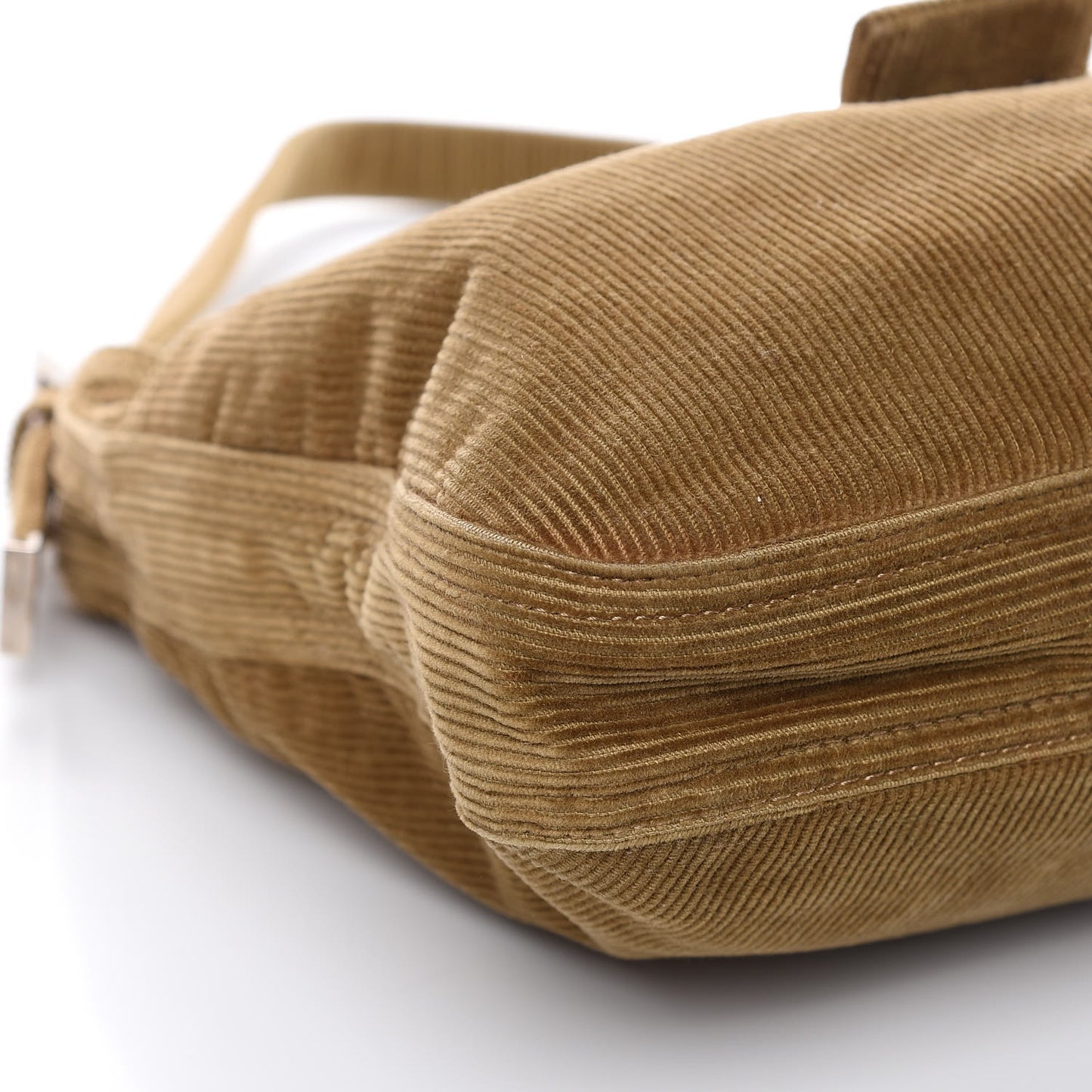 Corduroy Shoulder Bag Beige