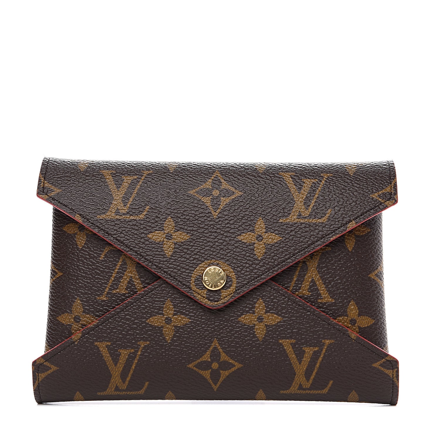 Monogram Medium Kirigami Pochette Insert Coquelicot