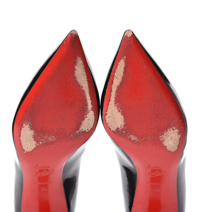 Christian Louboutin Patent Pigalle Follies 45 Pumps 39 Black 13 of 17