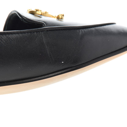 Chanel Lambskin Pearl CC Loafers 37 Black 11 of 17