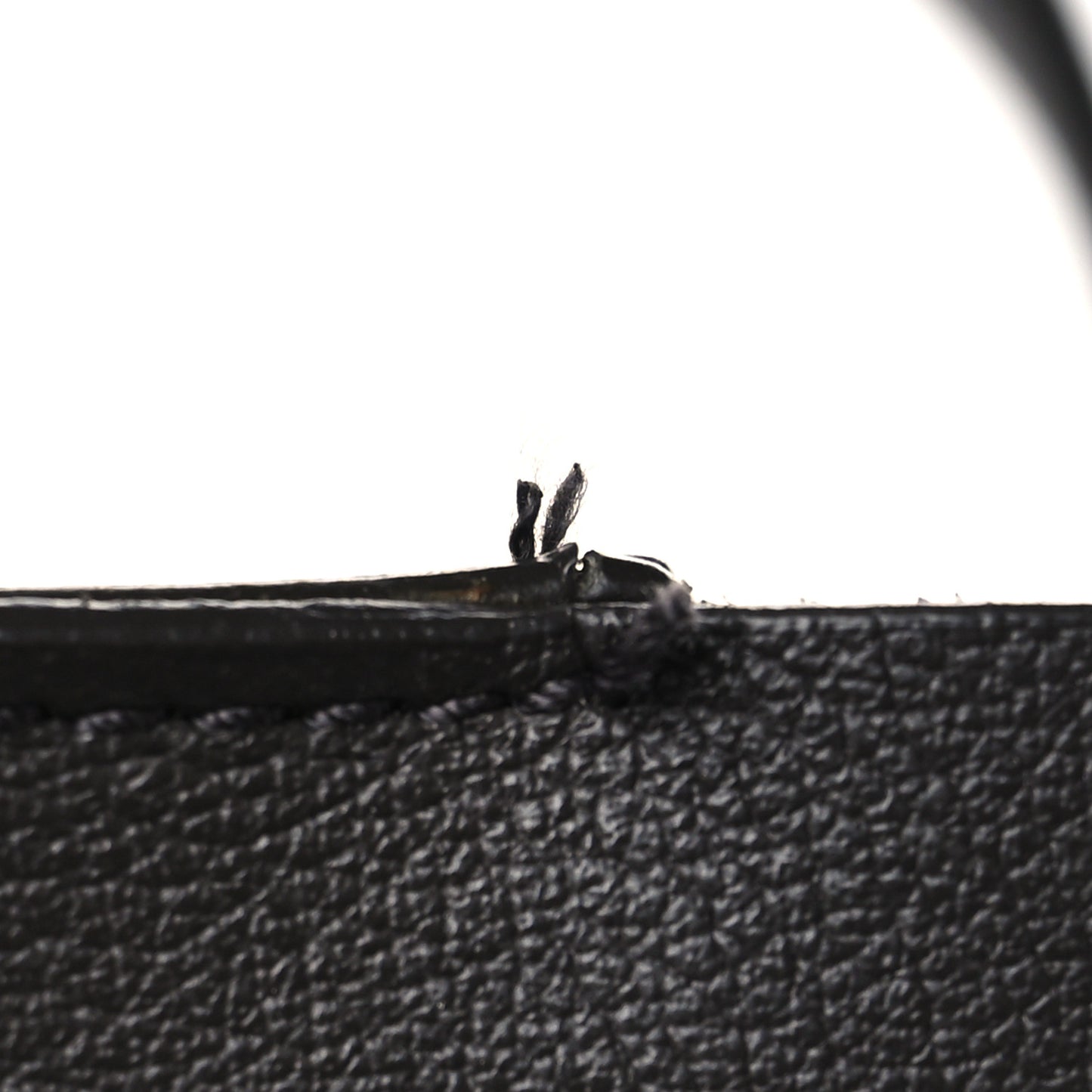 Calfskin Large Shopping Tote Dark Grey