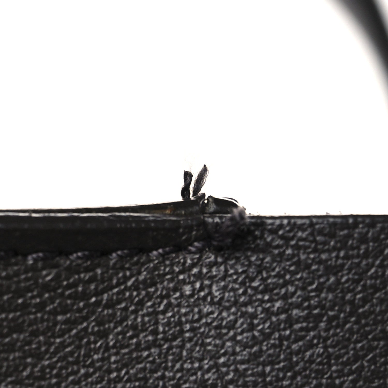 Saint Laurent Calfskin Large Shopping Tote Dark Grey 10 of 11