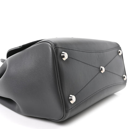 Balenciaga Smooth Calfskin Small Bel Air Carry All Bag Grey 8 of 9