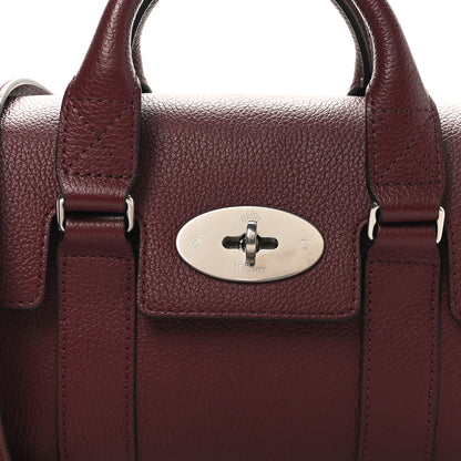 Mulberry Small Classic Grain Mini Bayswater Black Cherry 7 of 9