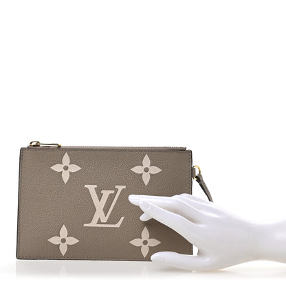 Louis Vuitton Empreinte Monogram Giant Neonoe MM Pochette Tourterelle Creme 2 of 7