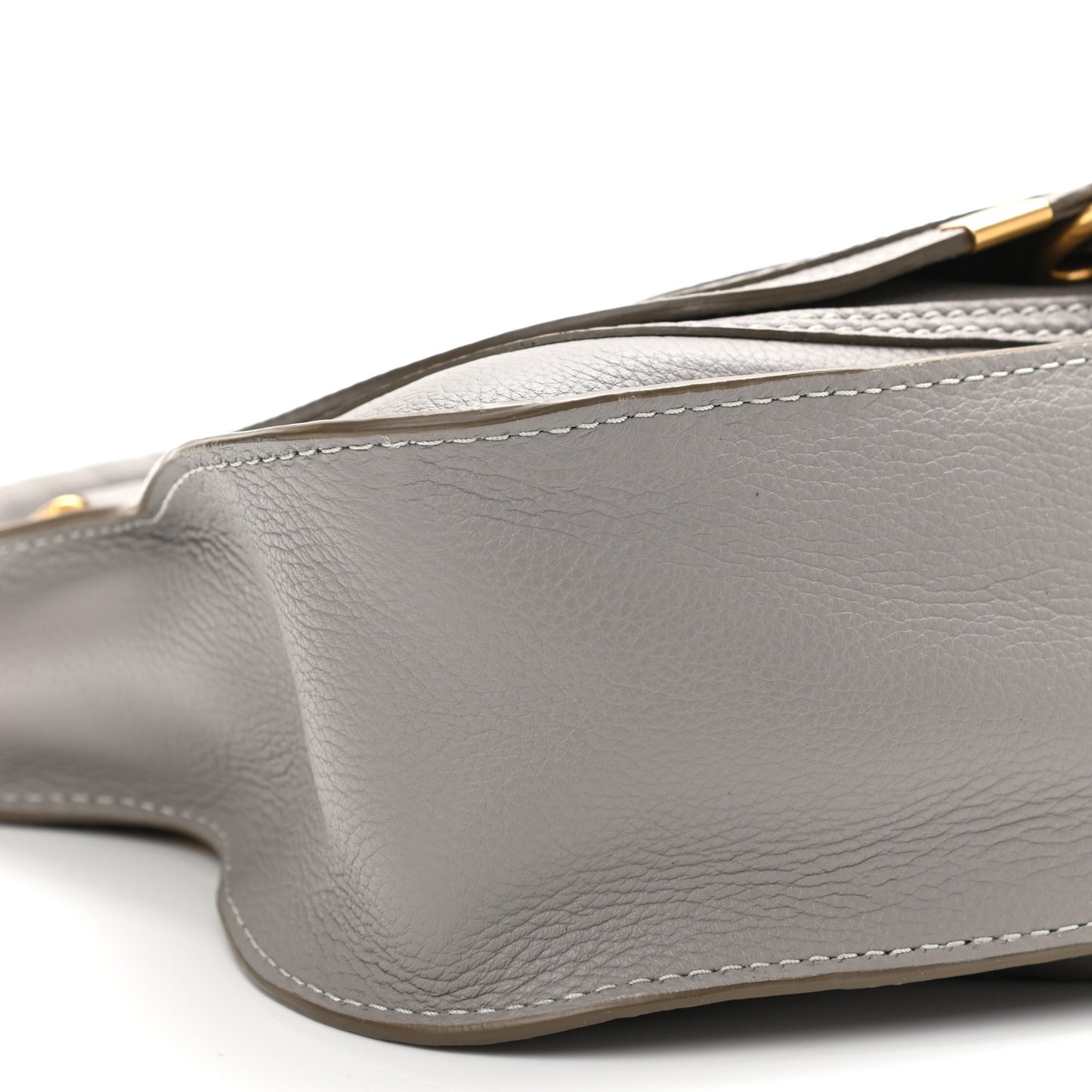 Calfskin Small Marcie Satchel Cashmere Grey
