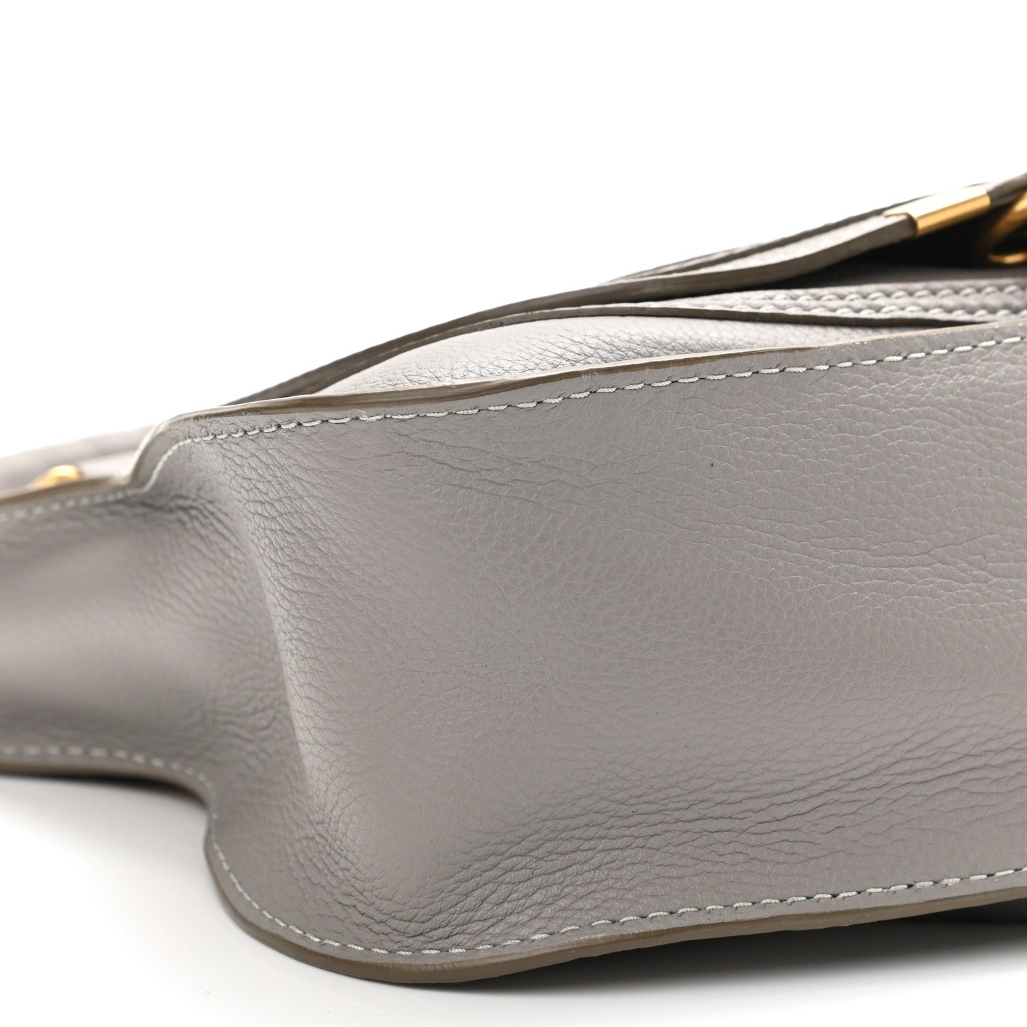 Chloe Calfskin Small Marcie Satchel Cashmere Grey 7 of 10