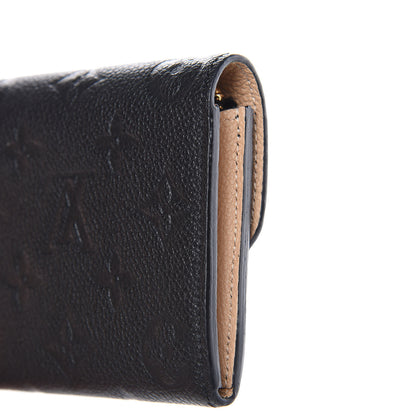 Louis Vuitton Empreinte Emilie Wallet Black Dune 9 of 12