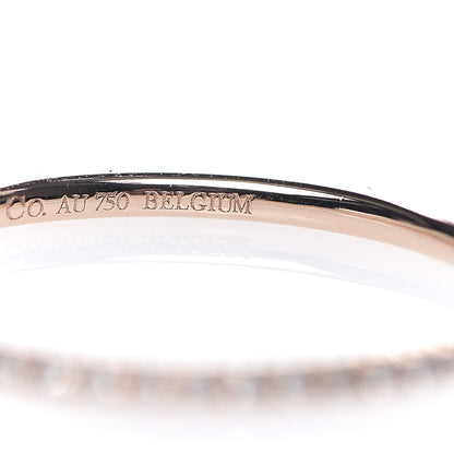 Tiffany 18K Rose Gold Diamond Metro Ring 56 7.5 5 of 6