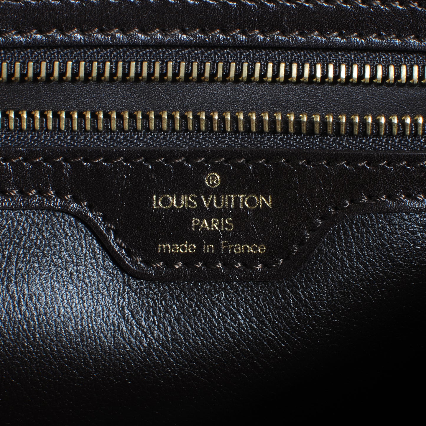 Monogram Charms Cabas Bag Brown