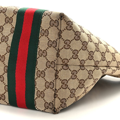 Gucci Monogram Web Large Jolie Tote Brown 9 of 9