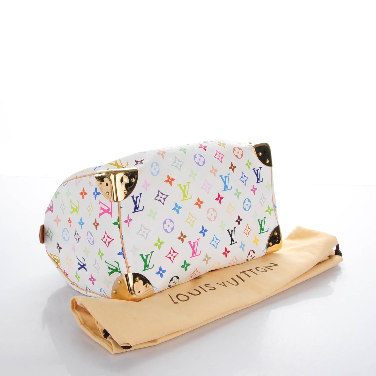 Monogram Multicolor Speedy 30 White