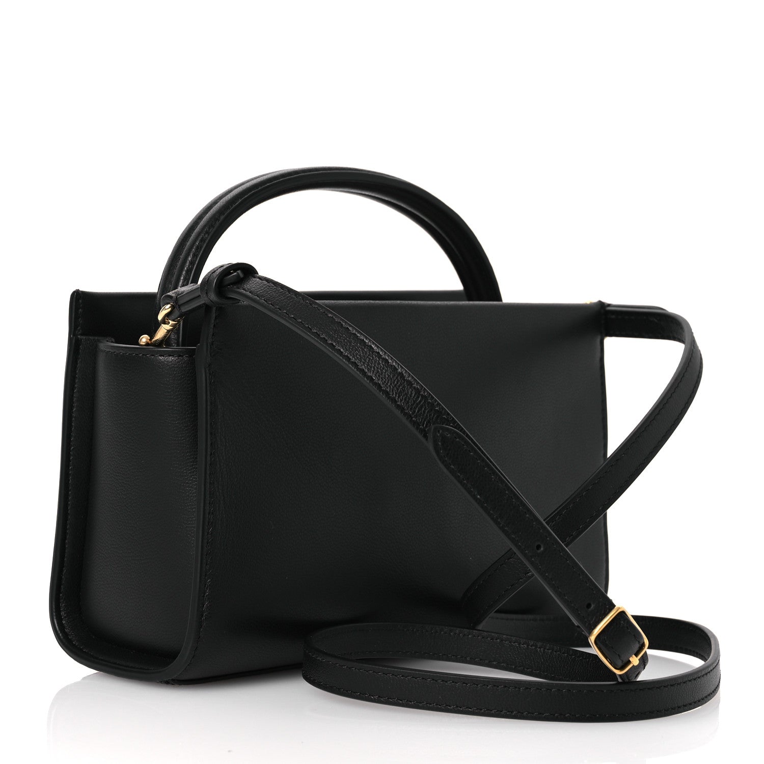 Mulberry Smooth Calfskin Micro Iris Tote Black 3 of 12