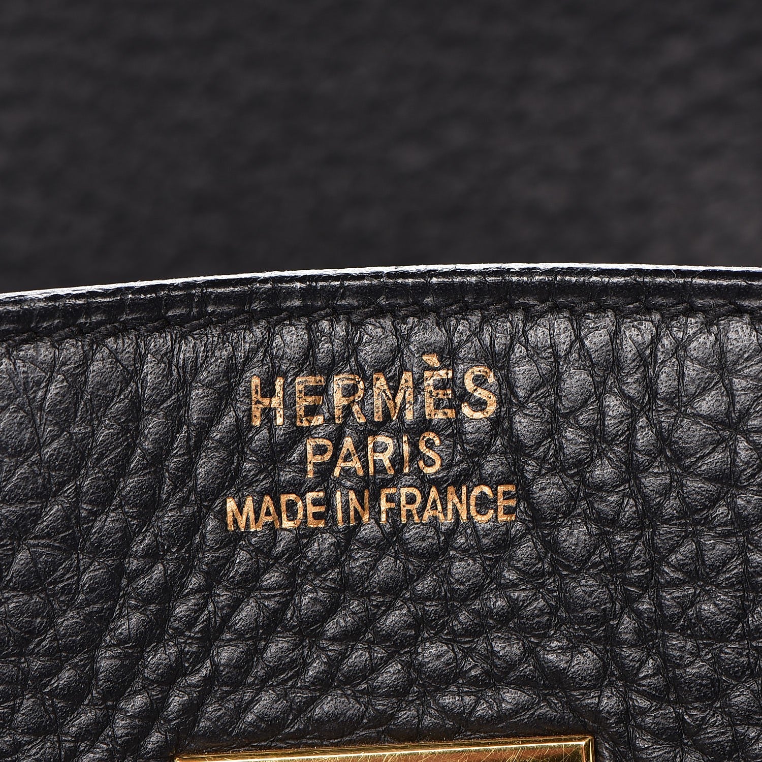Hermes Taurillon Clemence Birkin 35 Black 14 of 33