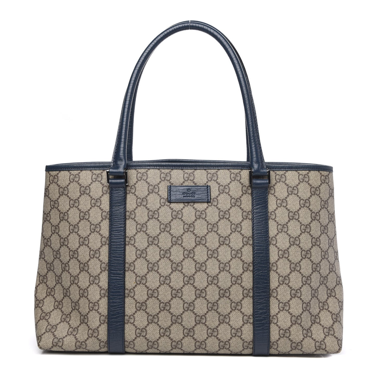 GG Plus Monogram Medium Joy Tote Navy