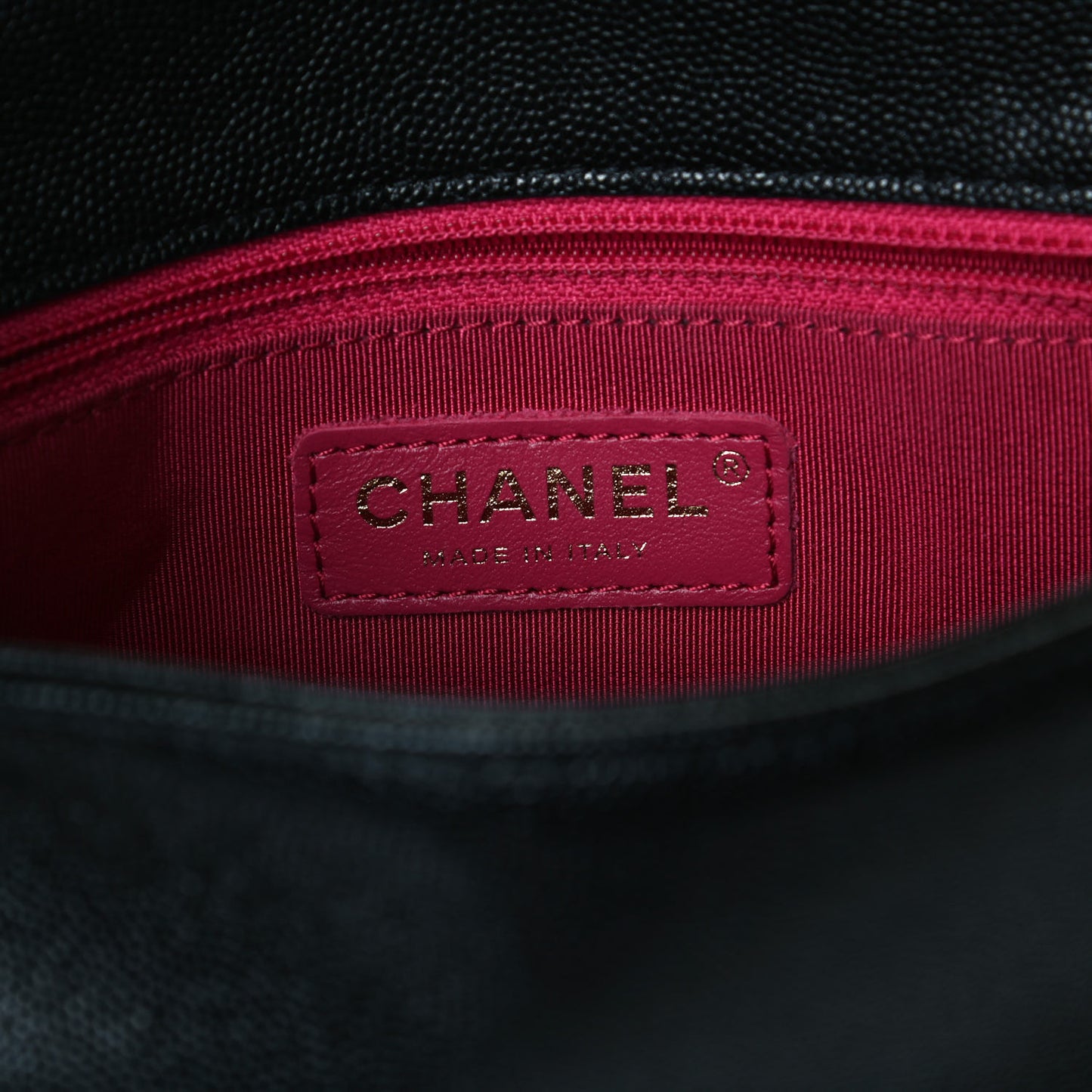 Caviar Quilted Small Fashion Therapy Flap Bag Black