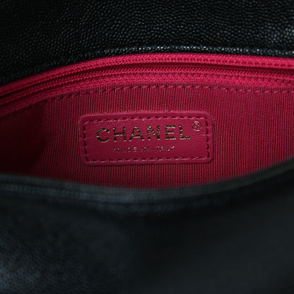 Chanel Caviar Quilted Small Fashion Therapy Flap Bag Black 5 of 11