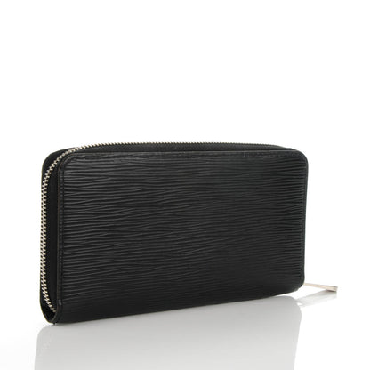 Louis Vuitton Epi Zippy Wallet Black 4 of 8