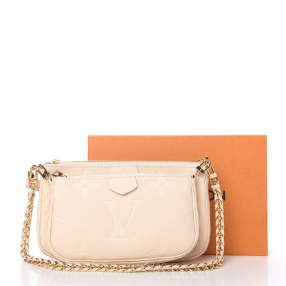 Louis Vuitton Empreinte Monogram Giant Multi Pochette Accessories Cream 10 of 10