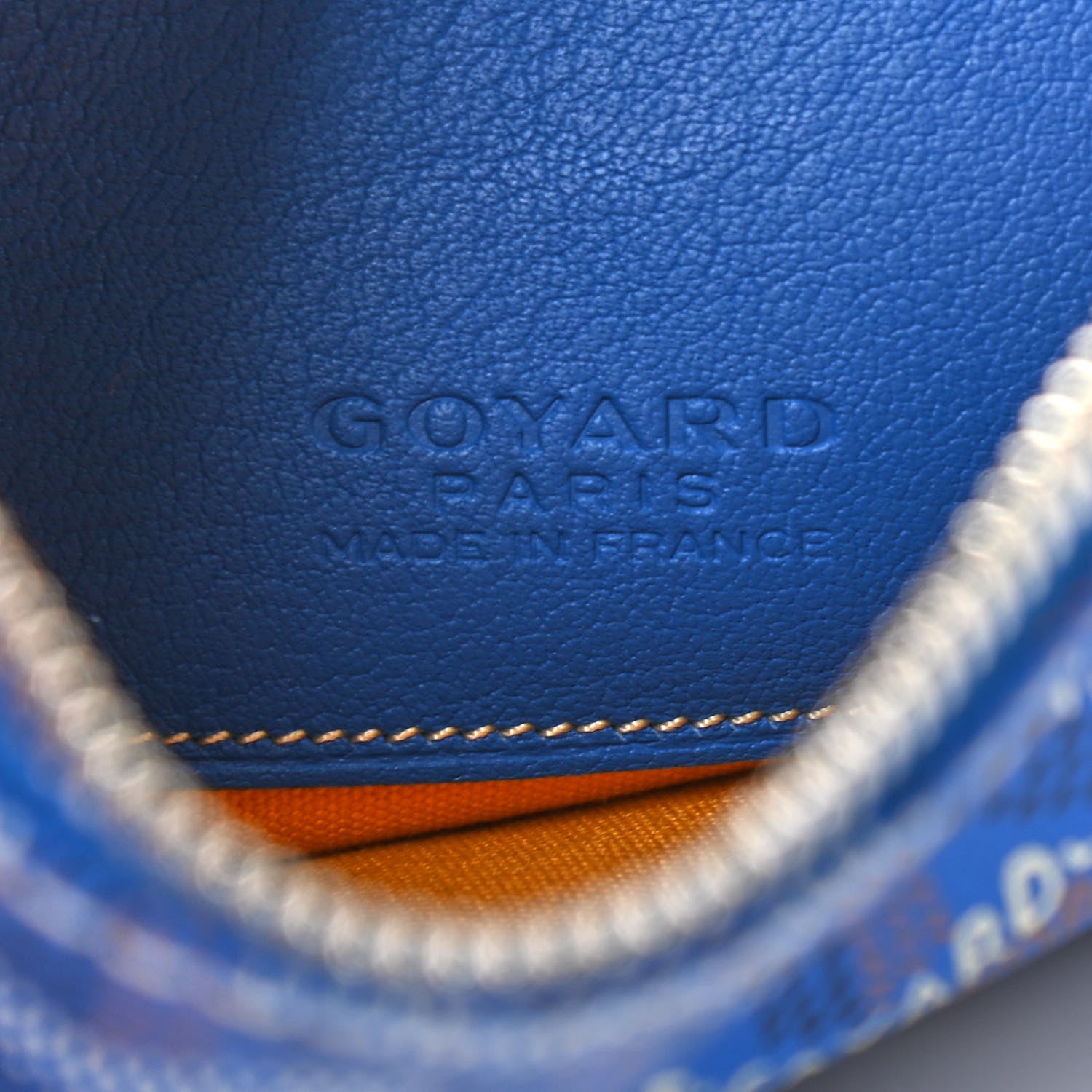 Goyard Goyardine Mini Senat Pochette Sky Blue 6 of 7