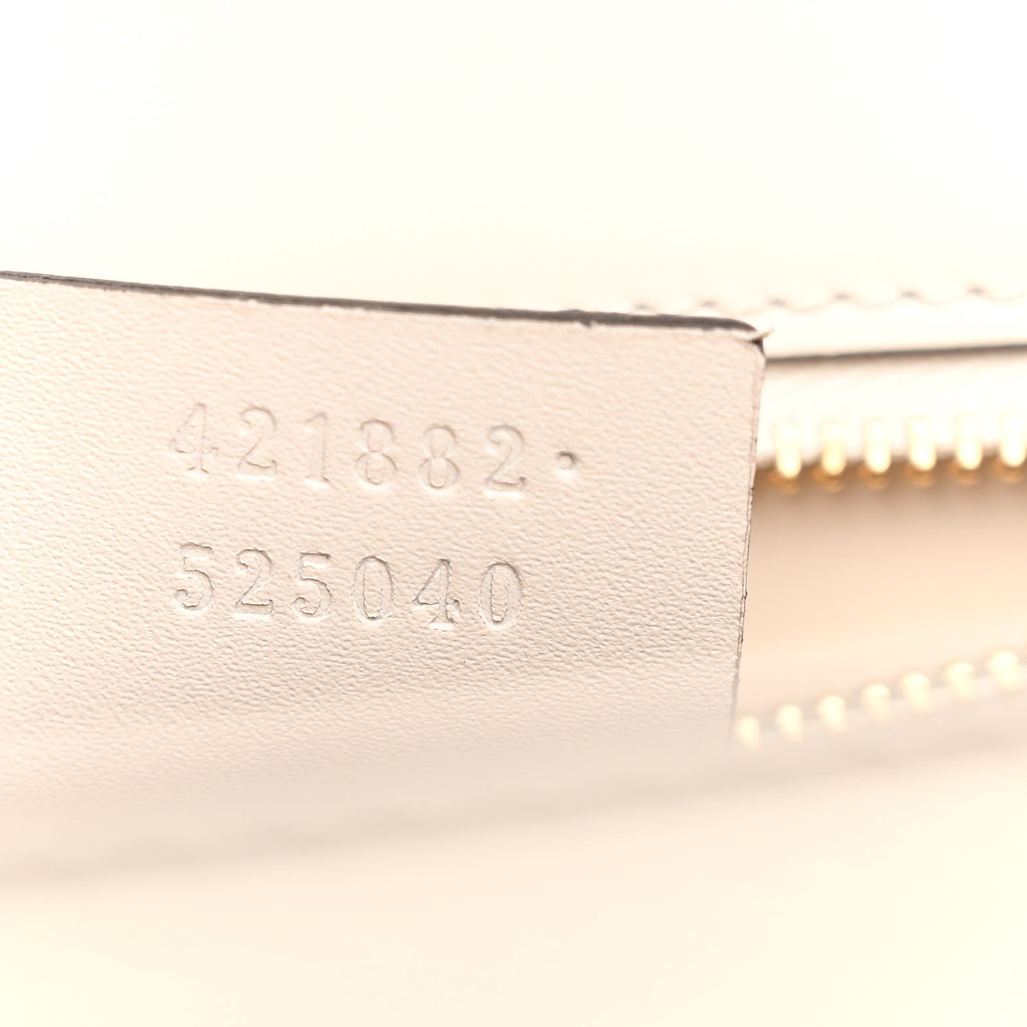 Gucci Calfskin Small Sylvie Shoulder Bag Off White 7 of 10