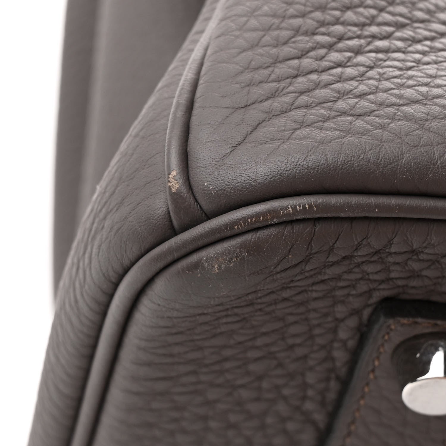 Hermes Togo Birkin 35 Etain 12 of 16