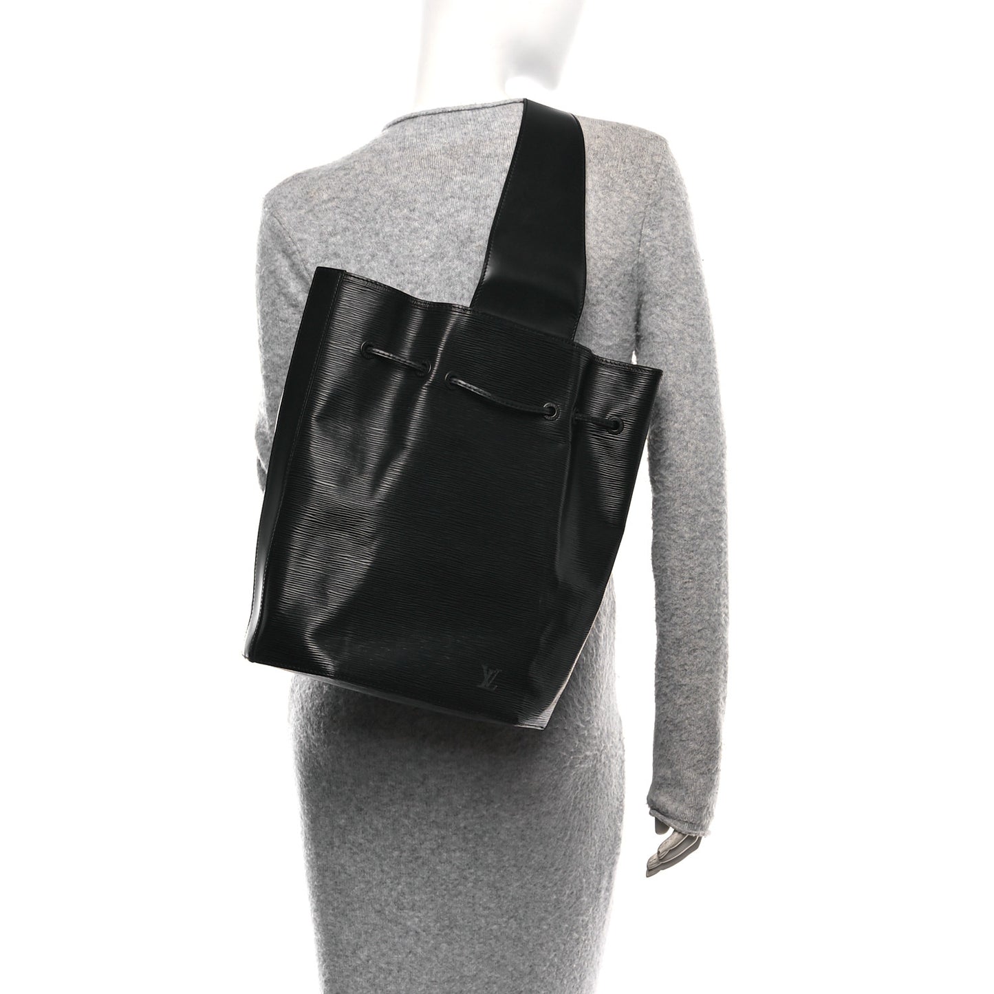 Epi Sac a Dos Drawstring Bag Black