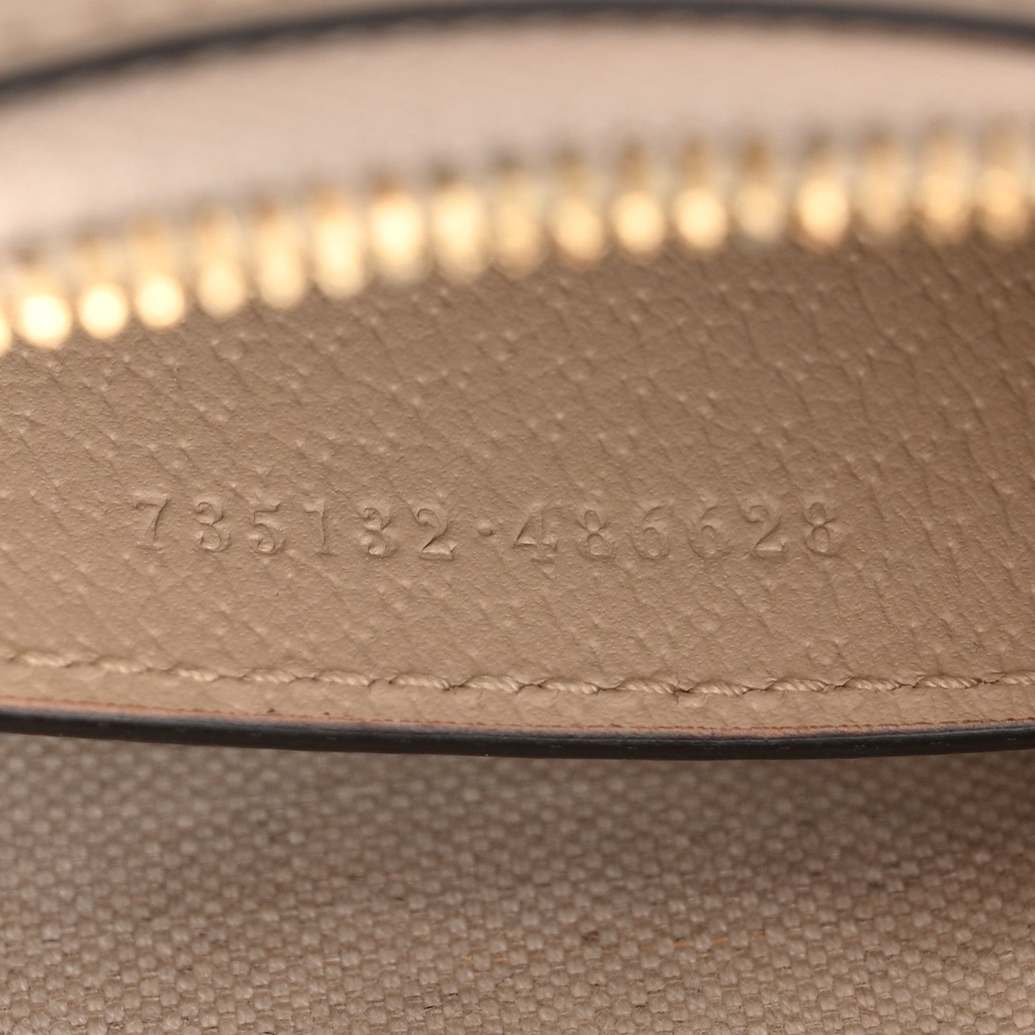 Gucci GG Supreme Monogram Textured Dollar Calfskin Web Small Ophidia GG Handbag Beige Mystic White Oatmeal 7 of 11