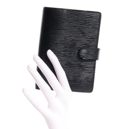 Louis Vuitton Epi Small Ring Agenda Black 2 of 7
