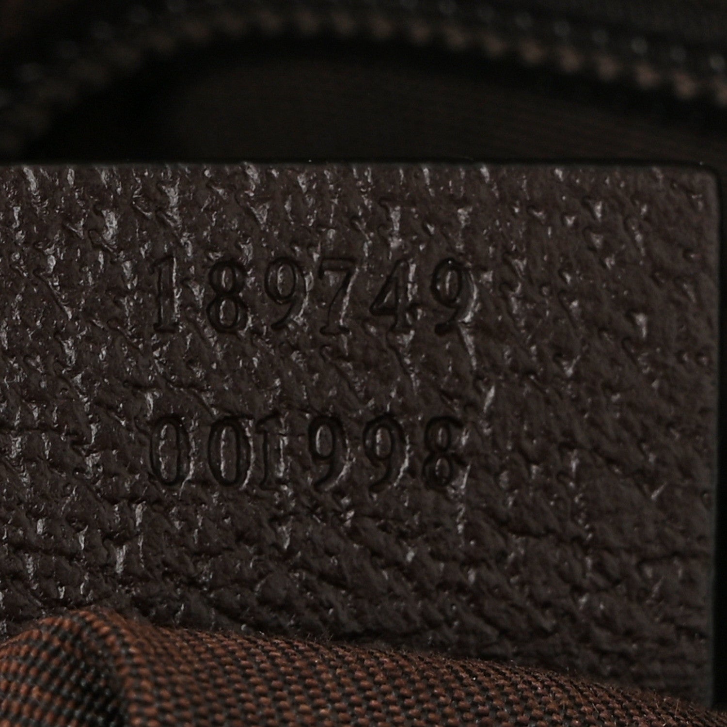 Gucci Monogram Web Small Flat Messenger Crossbody Dark Brown 7 of 10