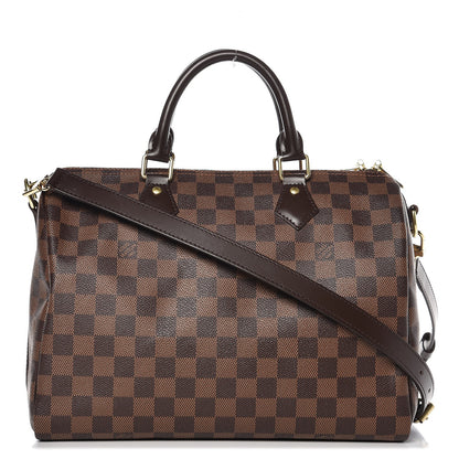 Louis Vuitton Damier Ebene Speedy Bandouliere 30 1 of 11