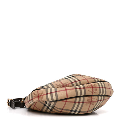 Burberry Haymarket Check Hobo 4 of 9