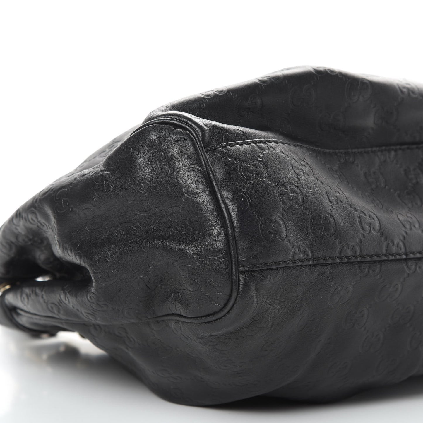 Guccissima Medium Sukey Tote Black
