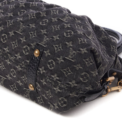 Louis Vuitton Denim Neo Cabby MM Black 4 of 7