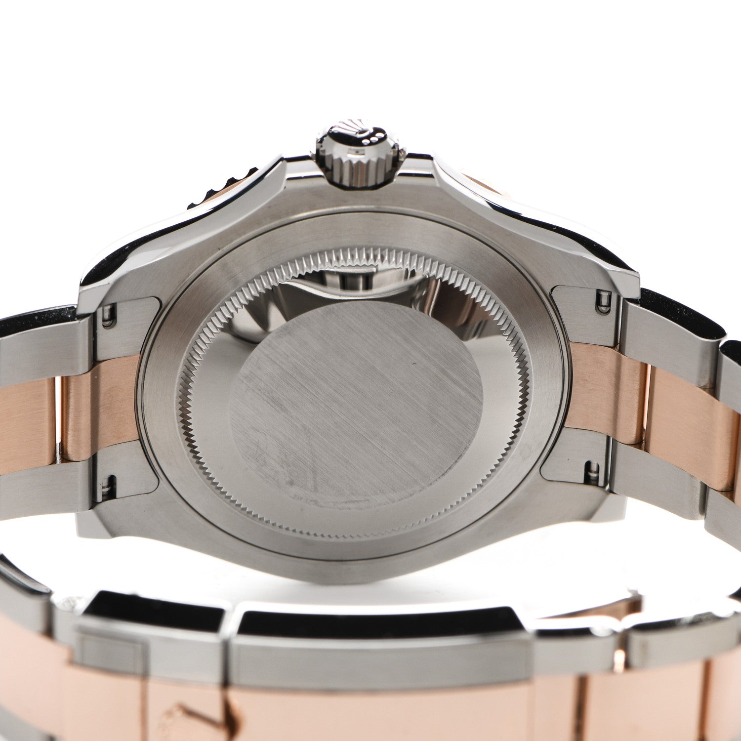 Rolex Stainless Steel 18K Everose Gold 40mm Yacht-Master Watch Black 126621 4 of 5
