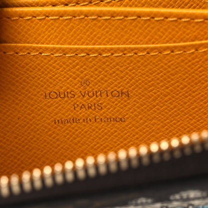 Louis Vuitton Monogram 2022 Christmas Animation New York Soho Zippy Coin Purse Yellow 6 of 8