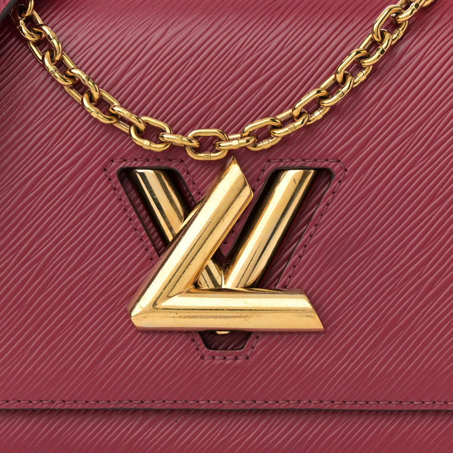 Louis Vuitton Epi Twist Shoulder Bag MM Fuchsia 8 of 10