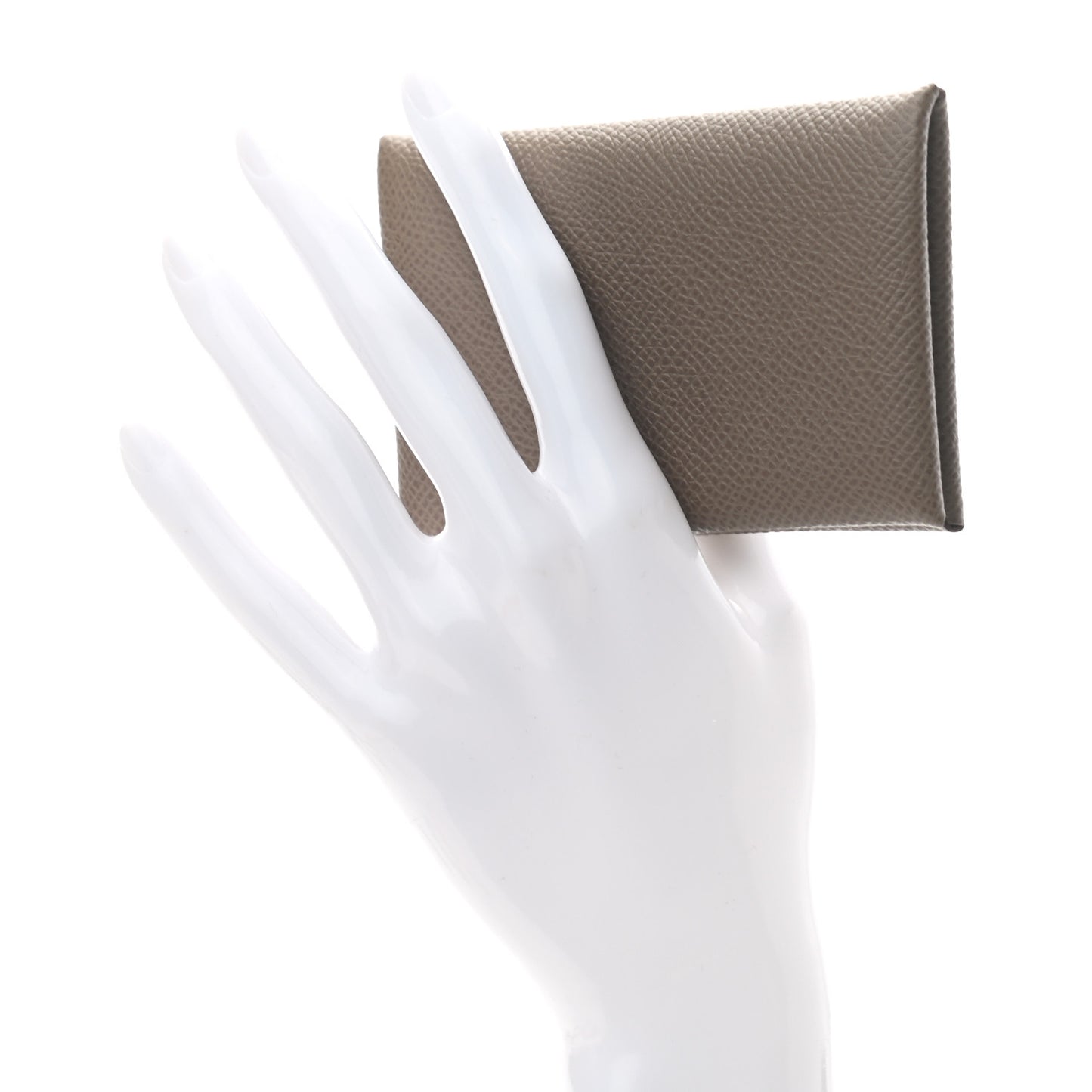 Epsom Calvi Card Case Etoupe