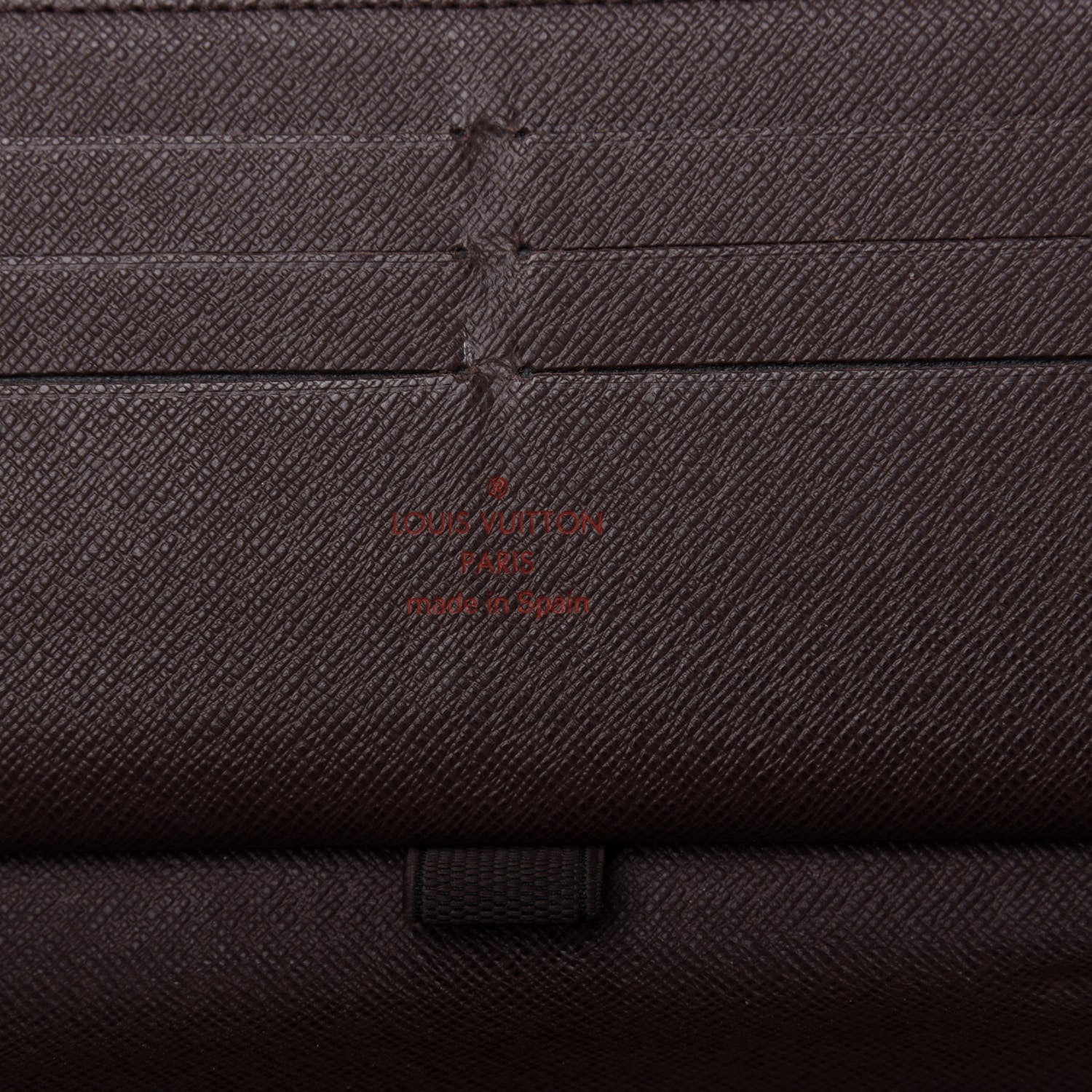 Louis Vuitton Damier Ebene Zippy Organizer Wallet 7 of 8