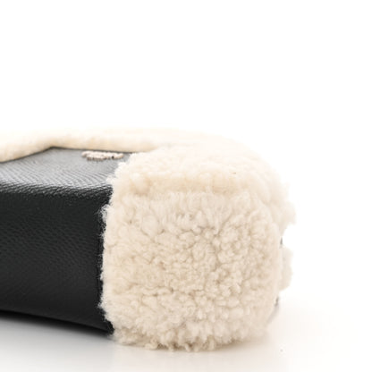 Fendi Sheepskin Karung Miniature Onigiri Bag White Ice Verde Alga 10 of 11