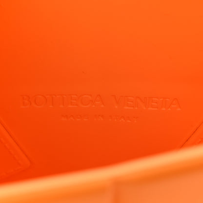 Bottega Veneta Rubber Maxi Intrecciato Mini Arco Tangerine 6 of 9