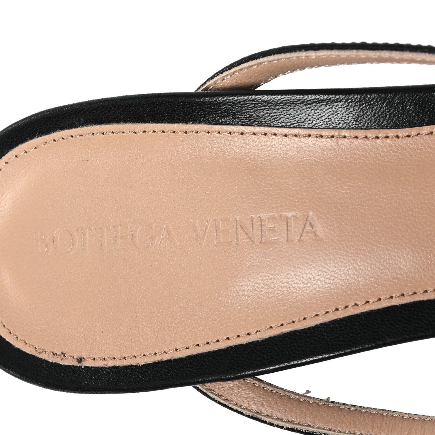 Bottega Veneta Lambskin Stretch Multi Strap 90mm Sandals 39.5 Black 8 of 9