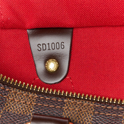 Louis Vuitton Damier Ebene Speedy 30 7 of 14