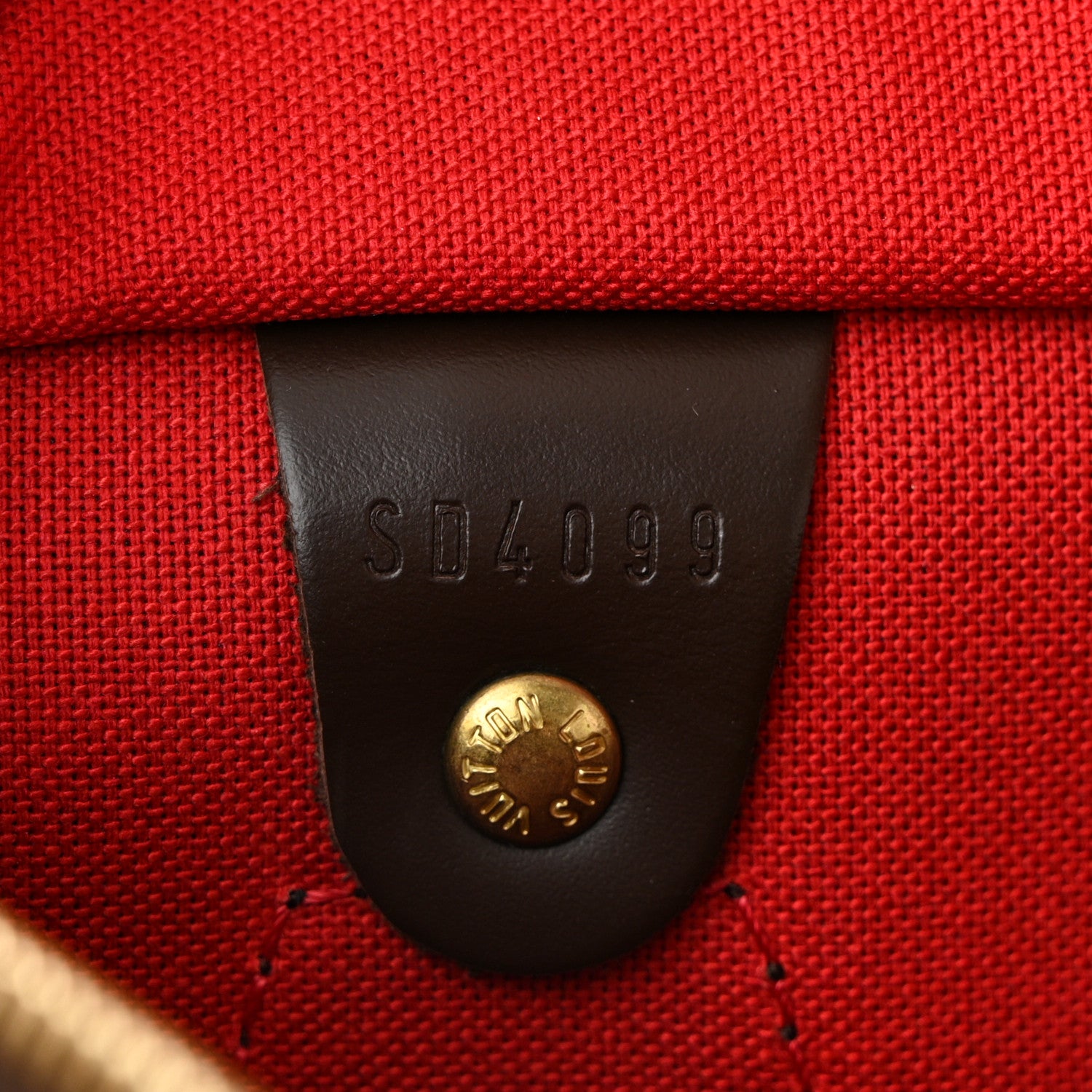 Louis Vuitton Damier Ebene Speedy 25 7 of 10