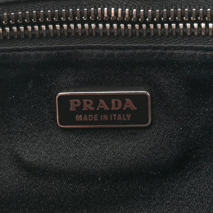 Prada Vitello Daino Swing Flap Shoulder Bag Black 6 of 11